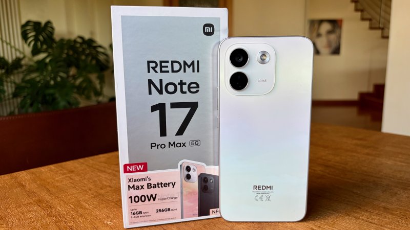 La scheda tecnica di Redmi Note 17 Pro Max non è proprio entusiasmante