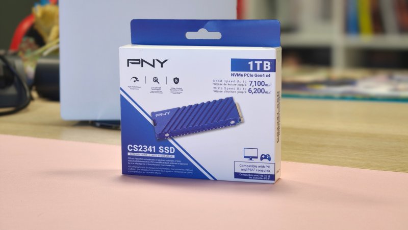 La confezione di vendita del PNY CS2341