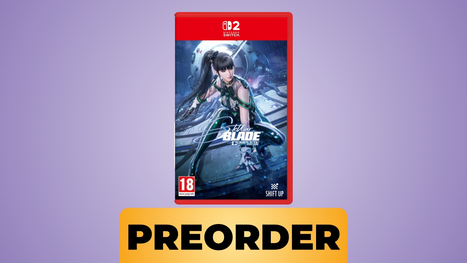 Preordina l'edizione fisica di Stellar Blade Complete Edition per Nintendo Switch 2