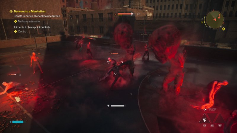 Una sequenza di combattimento in Control Resonant
