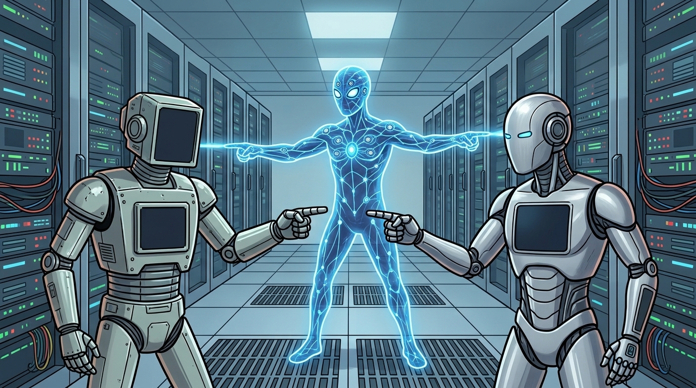 Reporting between AI agents
