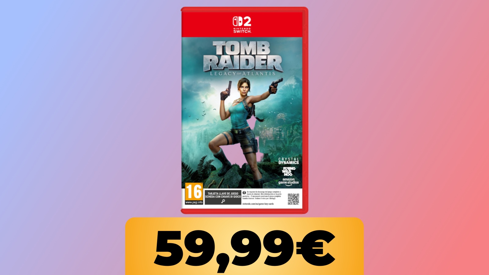 Tomb Raider: Legacy of Atlantis per Nintendo Switch 2 è in preordine su Amazon