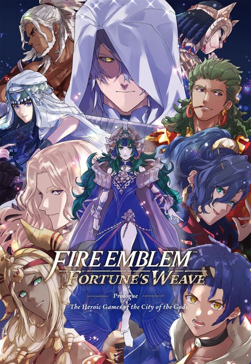 Key art from the Fire Emblem: Web of Fortune comic