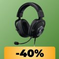 Le cuffie da gaming Cuffie Logitech G Pro X SE sono in promo su Amazon: acquistale scontate del 40%