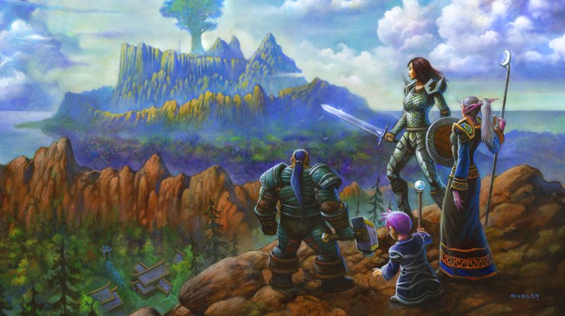 Alcuni dei personaggi di World of Warcraft: Forever