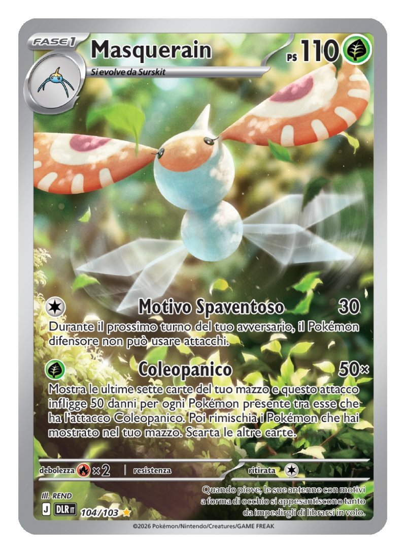 Masquerain 104/103