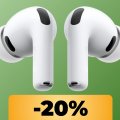Le AirPods Pro 3 cala di prezzo su Amazon: puoi acquistarle in sconto del 20%, è il loro minimo storico