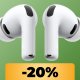 Le AirPods Pro 3 cala di prezzo su Amazon: puoi acquistarle in sconto del 20%, è il loro minimo storico