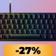 La tastiera da gaming Razer Huntsman Mini è in offerta su Amazon: puoi acquistarla al 27% di sconto