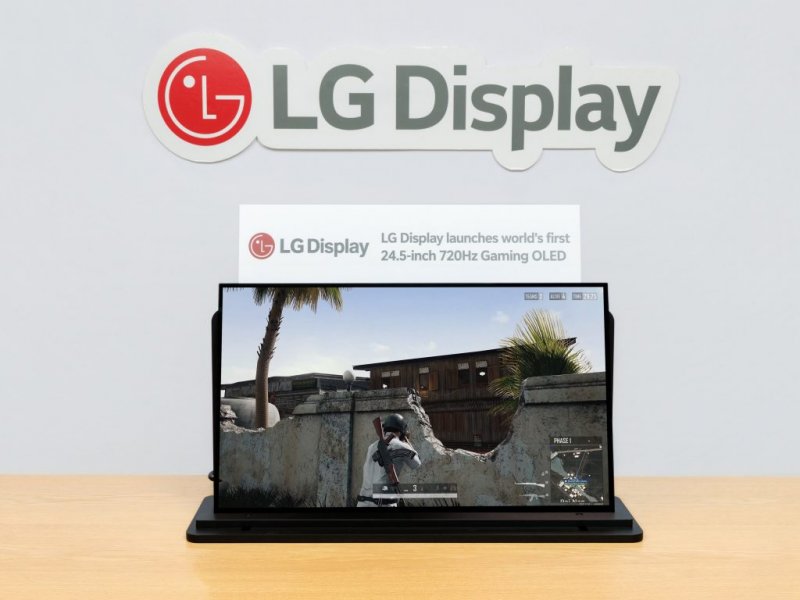 LG Display’s 720 Hz full HD WOLED panel