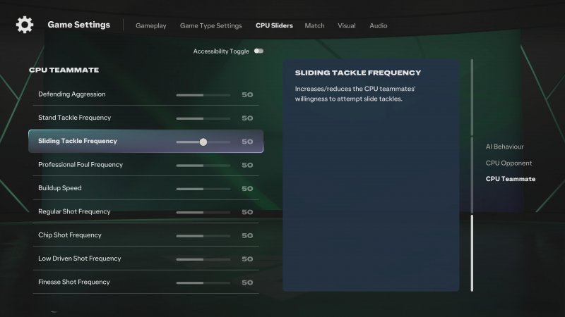 È possibile creare la propria esperienza personalizzata grazie a tantissimi slider diversi