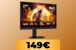 Il monitor AOC WQHD da 27" e 180 Hz è su Amazon al minimo storico