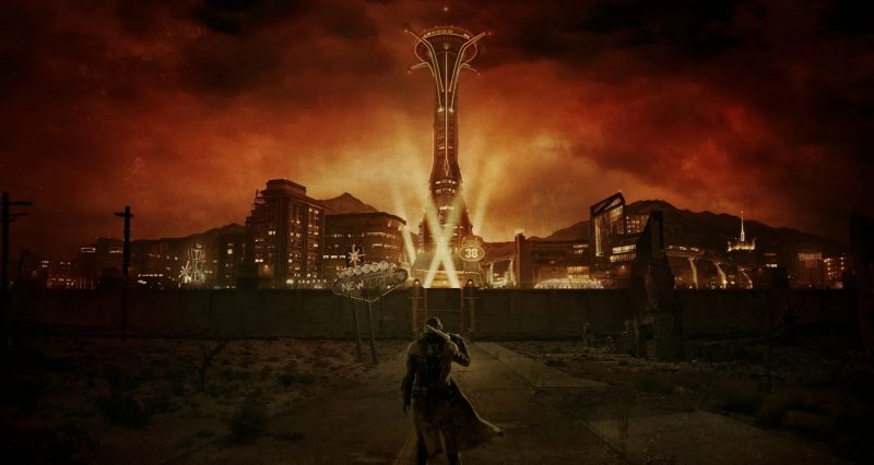 Un'illustrazione sul nuovo Fallout