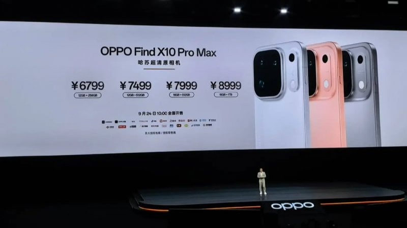 OPPO Find X10 Pro Max launch event in China