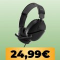 Le cuffie Turtle Beach Recon 70 per PC e console sono al minimo storico su Amazon