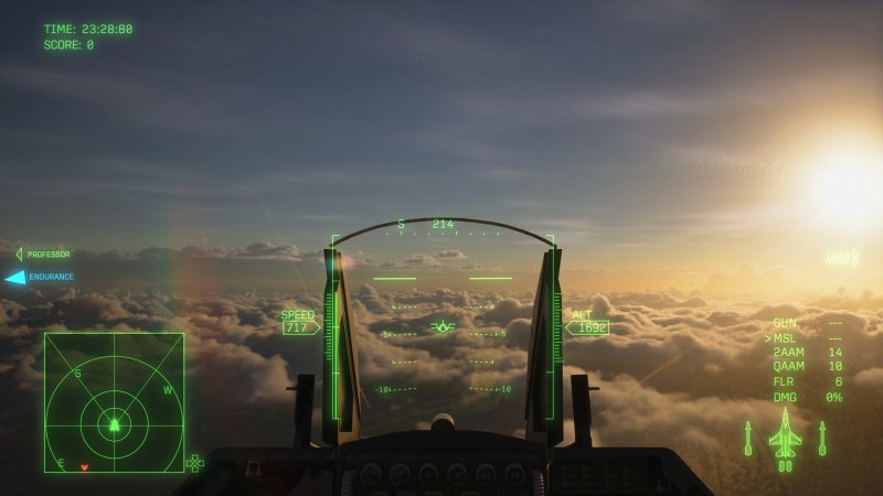 Ace Combat: Wings of Theve regala anche scorci molto evocativi