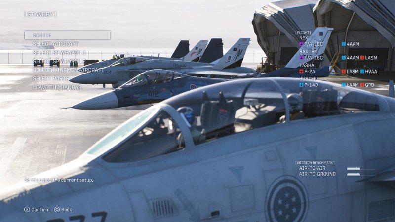 Prima di ogni sortita sarà fondamentale valutare l'equilibrio della squadra in termini di efficacia nei dogfight e nella capacità di abbattere target a terra