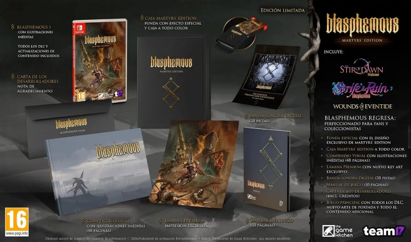 Blasphemous: Martyrs' Edition per Nintendo Switch