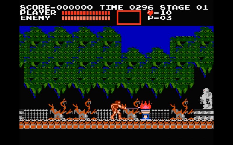 Distruggendo i candelabri in Castlevania si trovavano cose molto interessanti