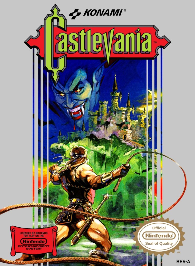 L'indimenticabile copertina di Castlevania