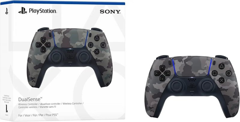 DualSense Gray Camo