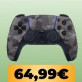 Il controller DualSense Gray Camouflage per PS5 costa 10 € in meno su Amazon