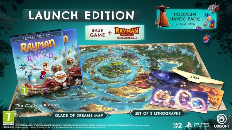 Rayman Legends Retold First Edition