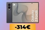 Samsung Galaxy Z Fold8 è in promozione su Amazon: acquista lo smartphone pieghevole al minimo storico