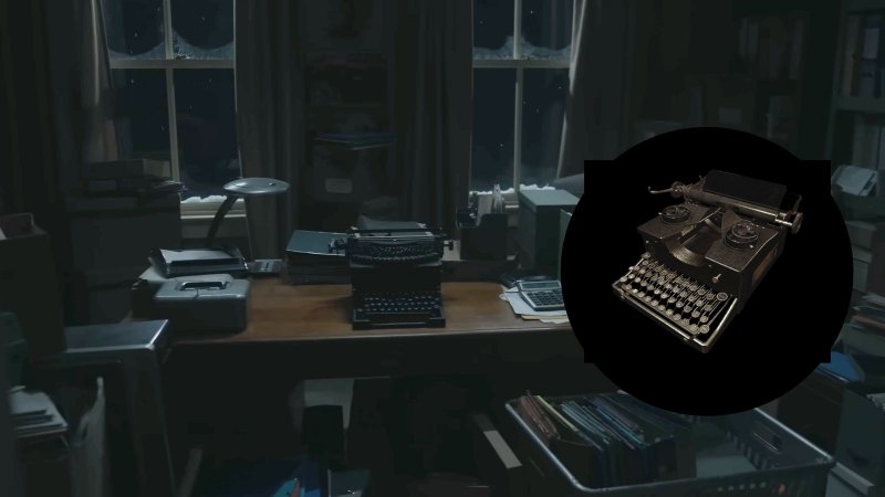 La preziosissima macchina da scrivere