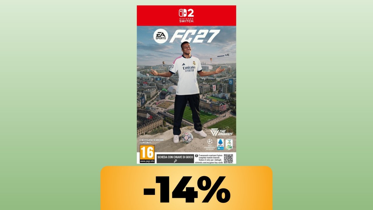 EA Sports FC 27 per Nintendo Switch 2 costa già 10 € in meno ed è al ...