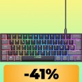 La tastiera meccanica da gaming GXTrust è in sconto del 41% su Amazon: acquistala al minimo storico