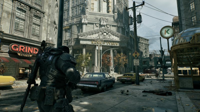 Le strade di Kalona in Gears of War: E-Day