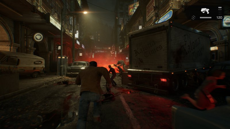 Un momento di gameplay di Gears of War: E-Day