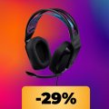 Immergiti nei tuoi titoli preferiti con le cuffie da gaming Logitech G335: in sconto del 33%