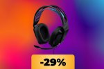 Immergiti nei tuoi titoli preferiti con le cuffie da gaming Logitech G335: in sconto del 33%