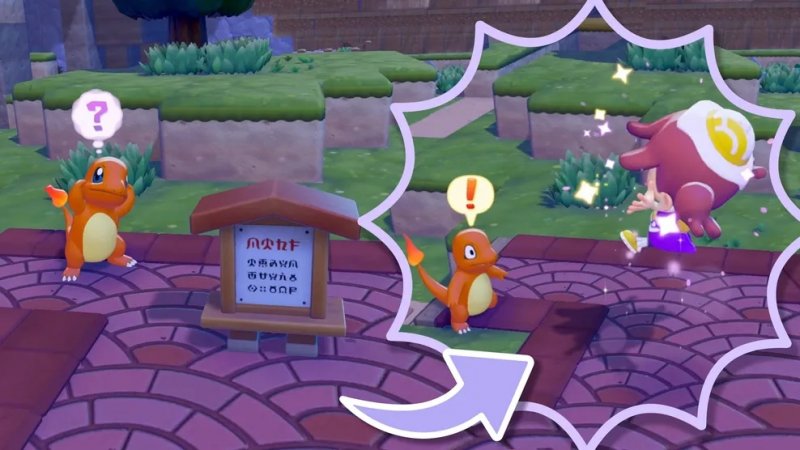 Get rewards for scaring Pokémon in Pokémon Pokopia