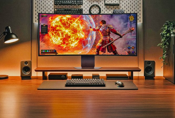 Un incredibile monitor gaming OLED da 39 pollici