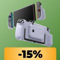L'impugnatura per Nintendo Switch 2 con power bank è al minimo storico su Amazon