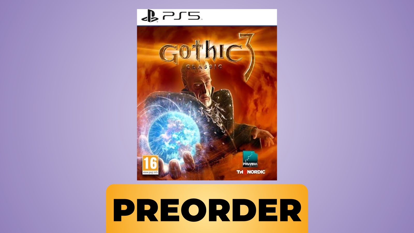 Effettua il pre-order di Gothic 3 Classic per PS5 a prezzo scontato su Amazon: risparmia il 17%