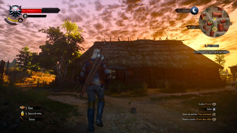 I famosi tramonti di The Witcher danno il loro massimo anche su Switch 2, ora