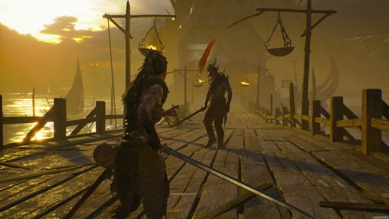 L'assenza dell'HUD in Hellblade è una precisa scelta stilistica che dona al tutto una forte componente cinematografica