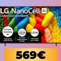 TV LG NanoCell AI da 75' al minimo storico su Amazon: offerta Prime anticipata