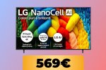 TV LG NanoCell AI da 75" al minimo storico su Amazon: offerta Prime anticipata