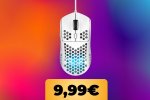 Il mouse da gaming GXTrust è scontatissimo su Amazon: superleggero, design a nido d'ape e DPI regolabili