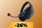 Le cuffie da gaming Razer Barracuda X sono in promozione su Amazon: puoi acquistarle in sconto del 26%