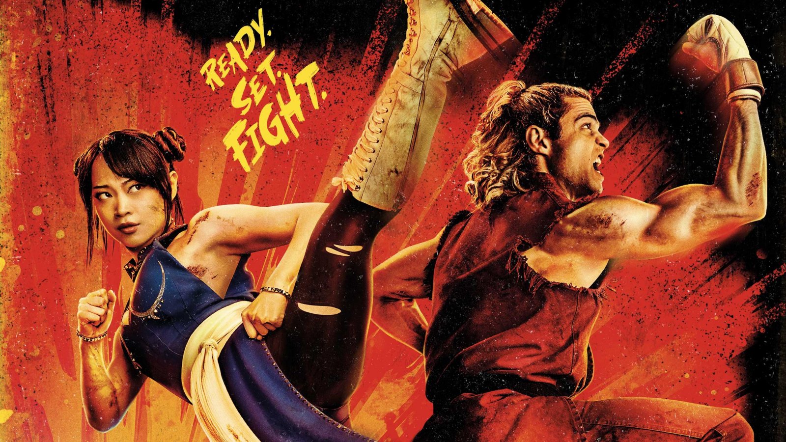 Chun-Li e Ken nel film di Street Fighter