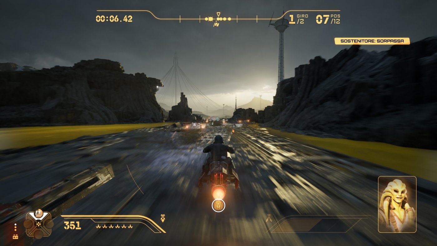 Speeder Bikes class racing screenshot