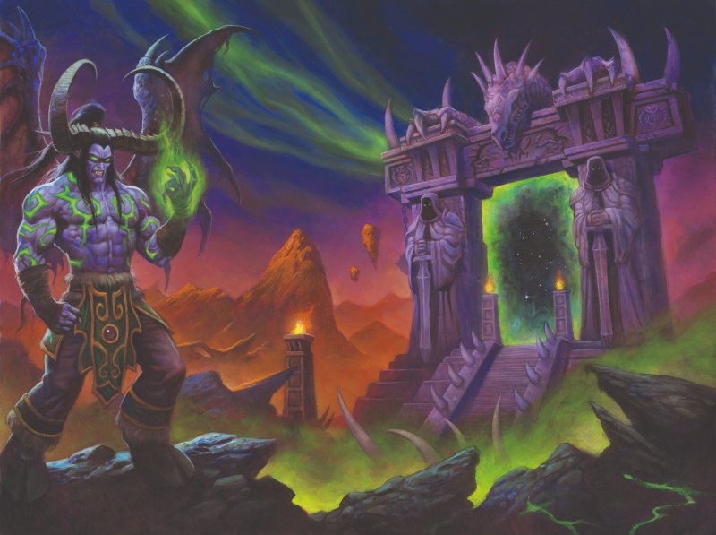 Illidan e il Portale Oscuro