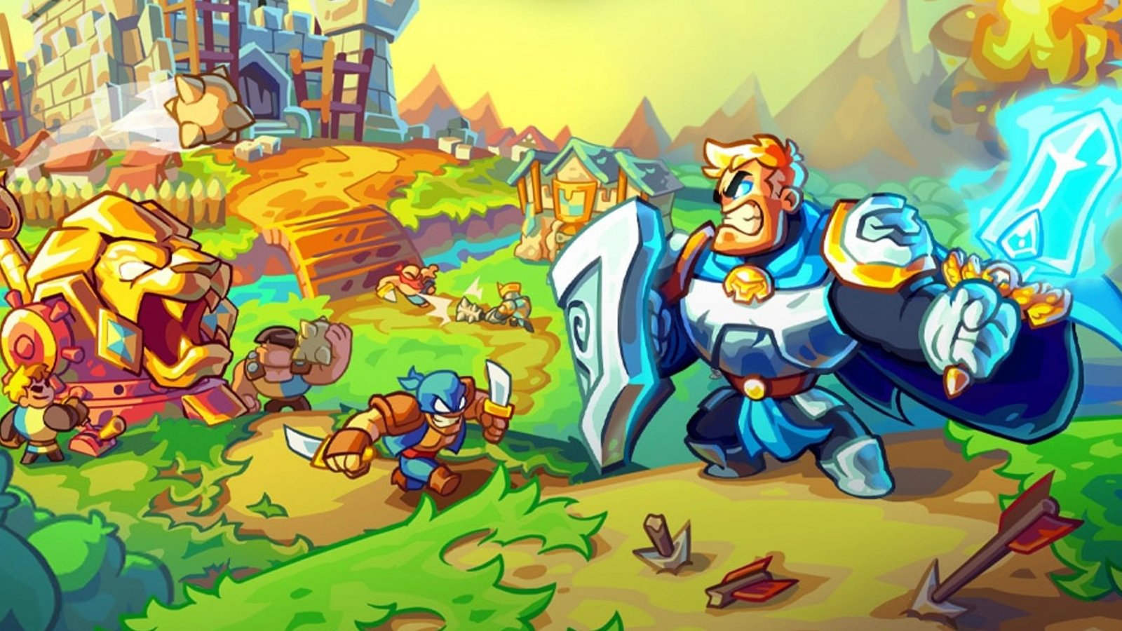 L'eroe di Kingdom Rush 6: Genesis pronto a respingere le orde di nemici