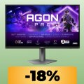 Il monitor da gaming AOC è in offerta su Amazon al suo minimo storico: 27' e pannello QD-OLED